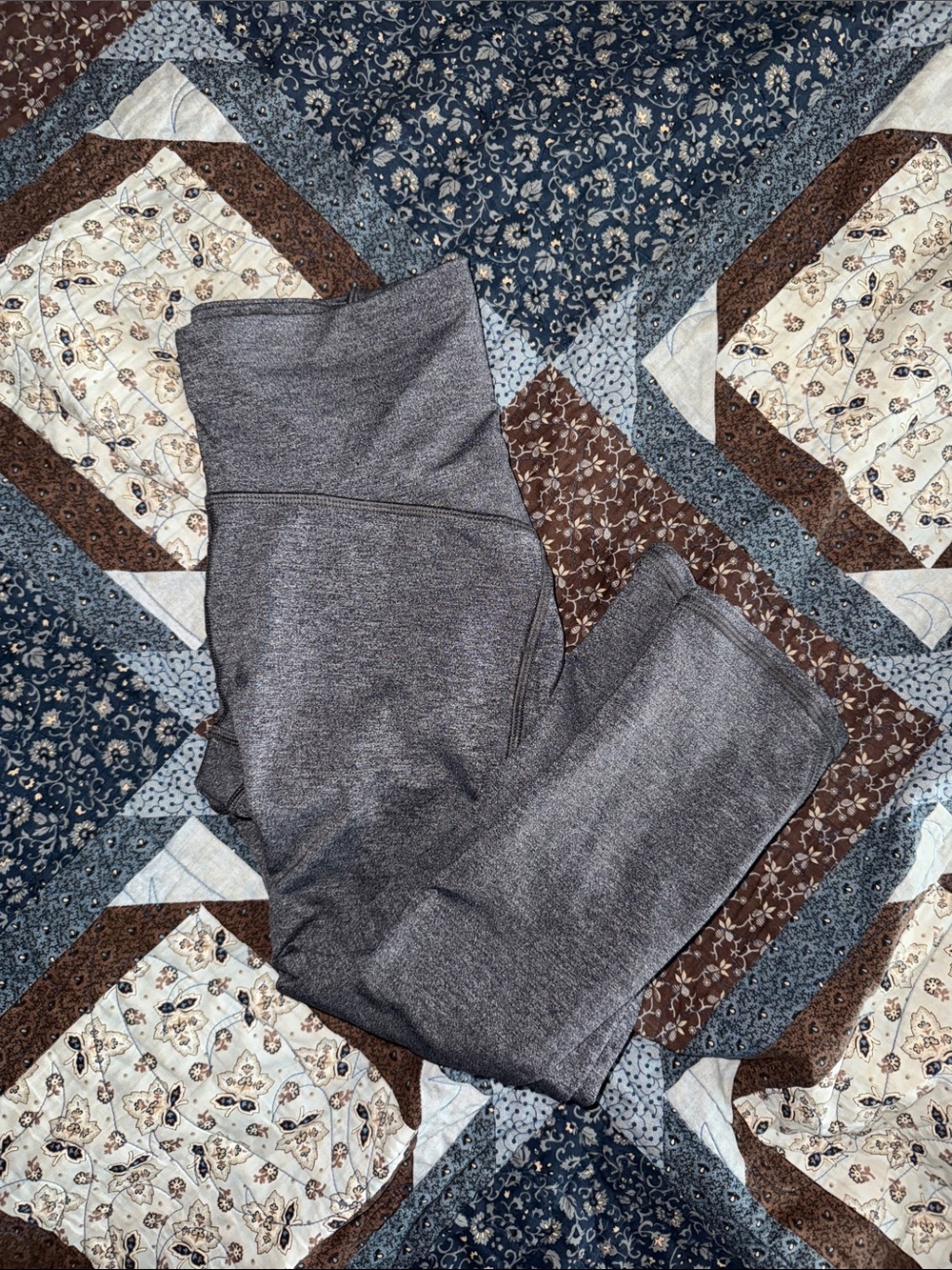 lululemon athletica Heather Gray High-Rise Leggings